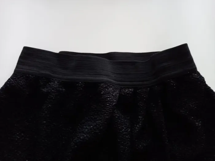 Jupe noire portefeuille Elon - photo numéro 4