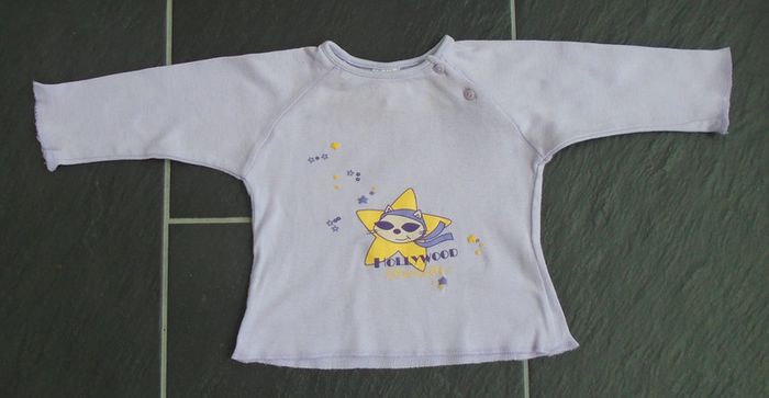 Tee shirt fille 6 mois