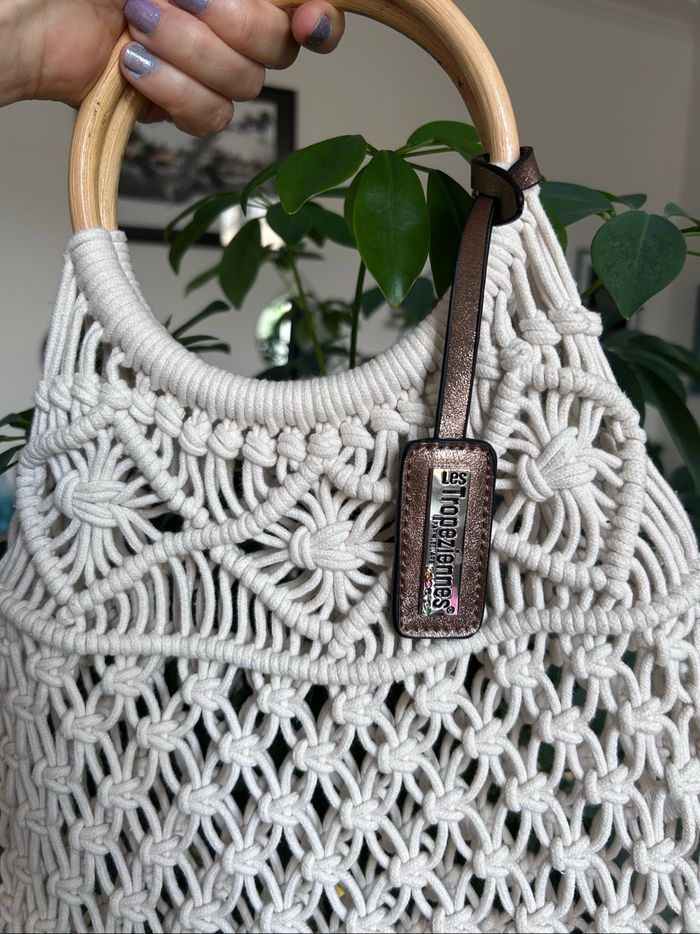 Sac macramé, crochet les tropéziennes - photo numéro 7