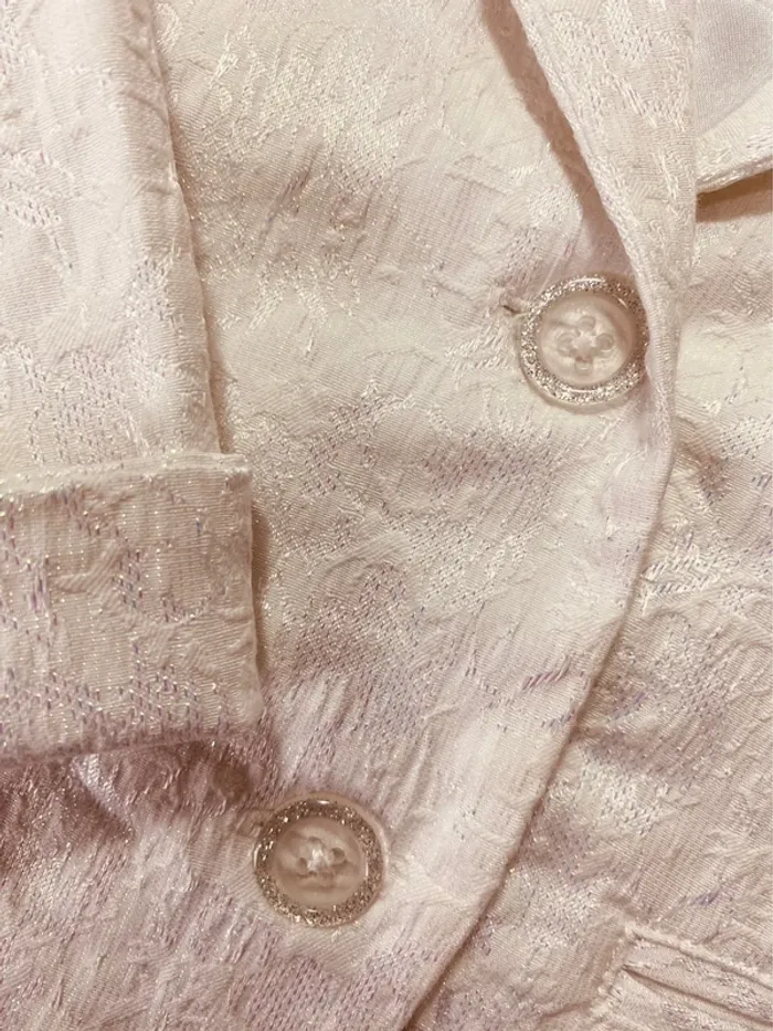 Taille 4 ans tenue de cérémonie fille orchestra blanche brillante * scintillant * 🩷 - photo numéro 9