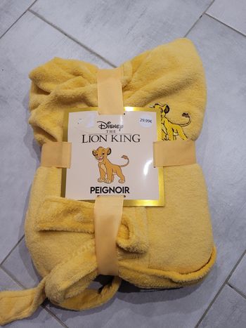 Peignoir Simba Disney, taille XS-S.