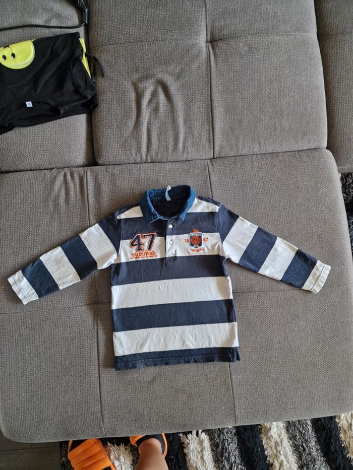 Polo manche longue Gemo