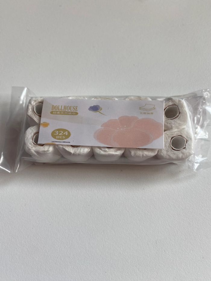 Lot de 10 papier toilette pour maison de poupée