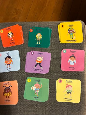 Jeu de 7 familles Minimondes