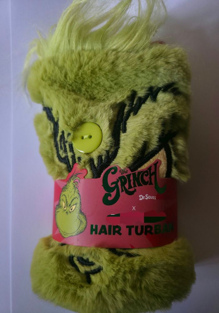 Turban the grinch pour cheveux