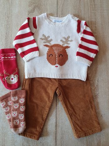 Ensemble Vertbaudet, Petit Bateau, Zara - 6 mois