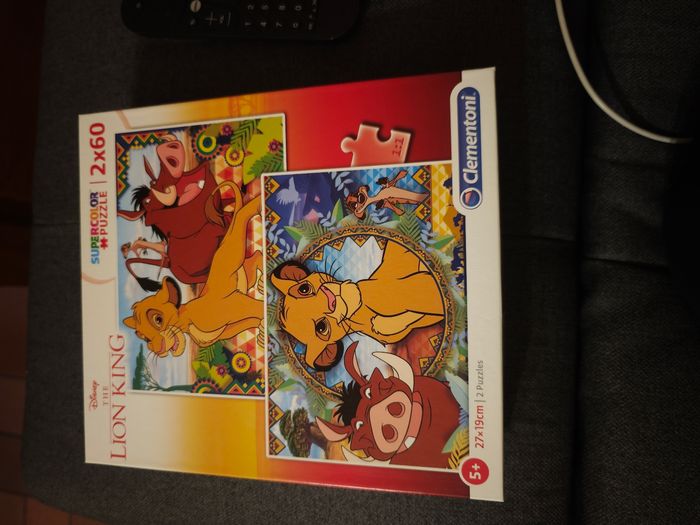 Puzzle Le roi lion 2x60 pièces