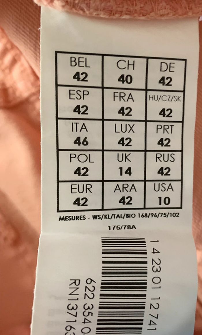 Jean femme Promod T42 rose (242) - photo numéro 7