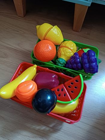 Lot paniers fruits