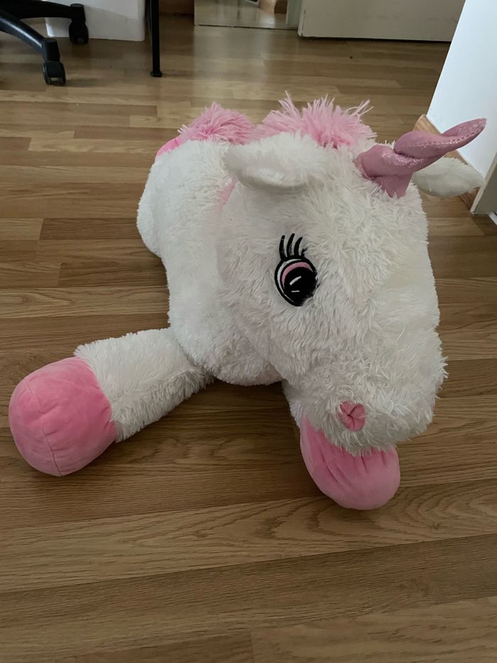 Grande peluche licorne - photo numéro 2