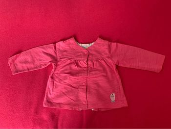 Blouse manches longues LCDP 6 mois - 68cm