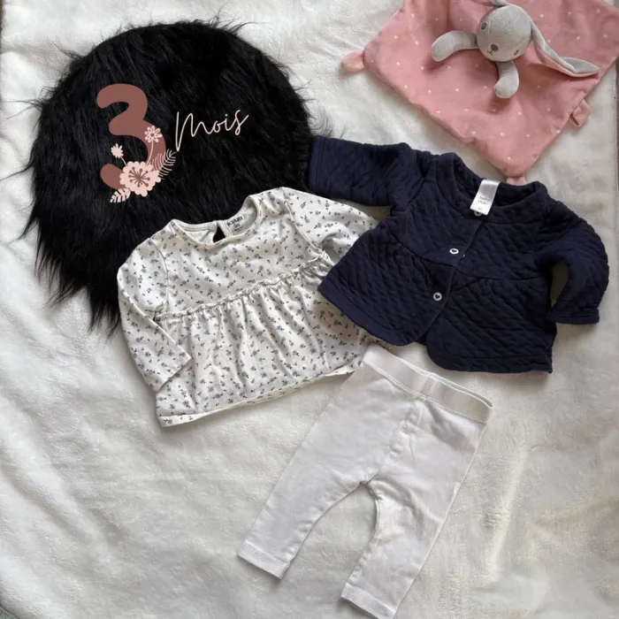 Ensemble veste legging et blouse