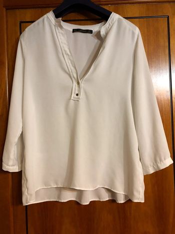 Blouse blanche 38 Zara