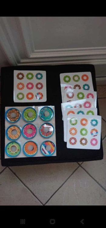 Jeu donuts montessori