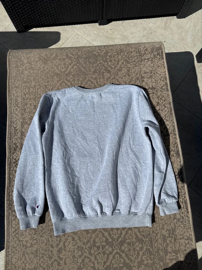 Sweat Champion gris col rond – Taille XL - photo numéro 7