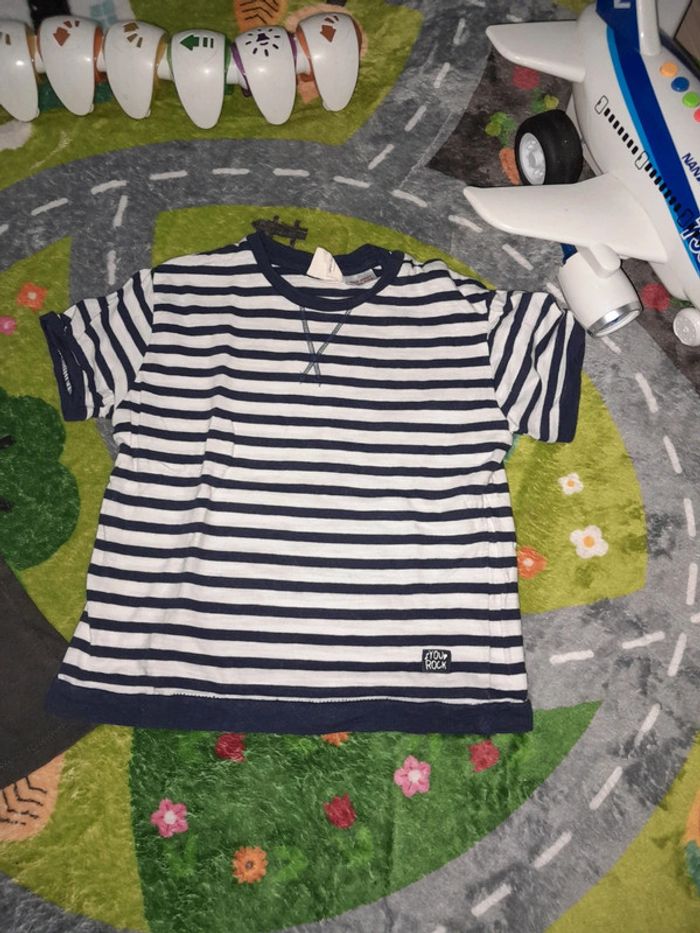 Lot t-shirt zara h&m 12_18 mois 👦 - photo numéro 2