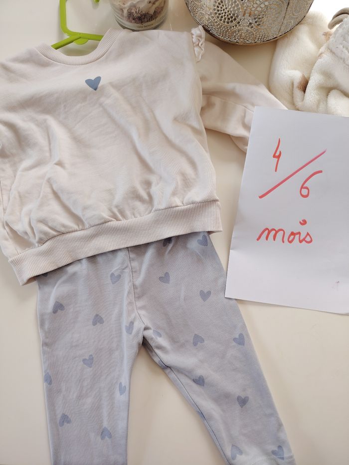 Ensemble fille 4-6 mois - photo numéro 2