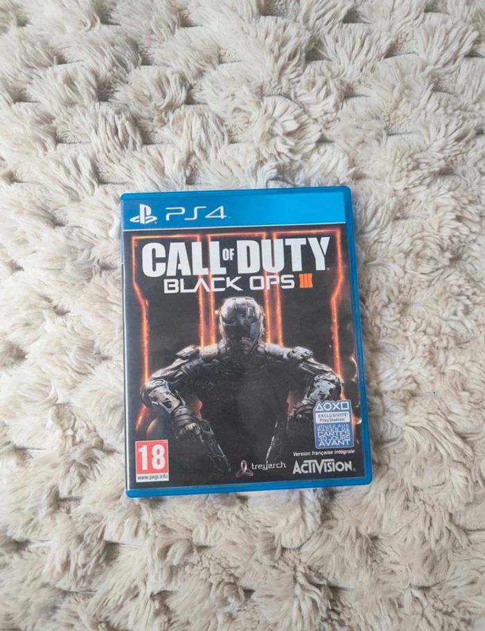 Jeu PS4 Call of Duty black ops3