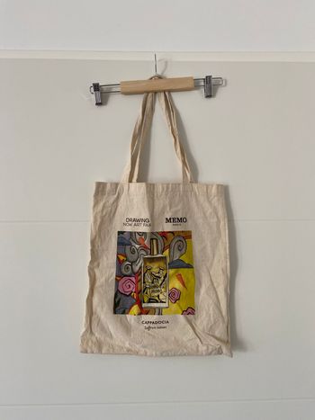 Totebag Memo Paris Cappadocia coton