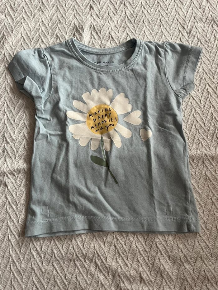 Tee-shirts bleu ciel