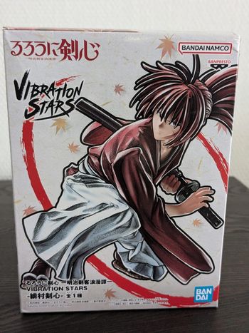 Figurine Kenshin Le Vagabond - Kenshin Himura Vibration Stars - Banpresto