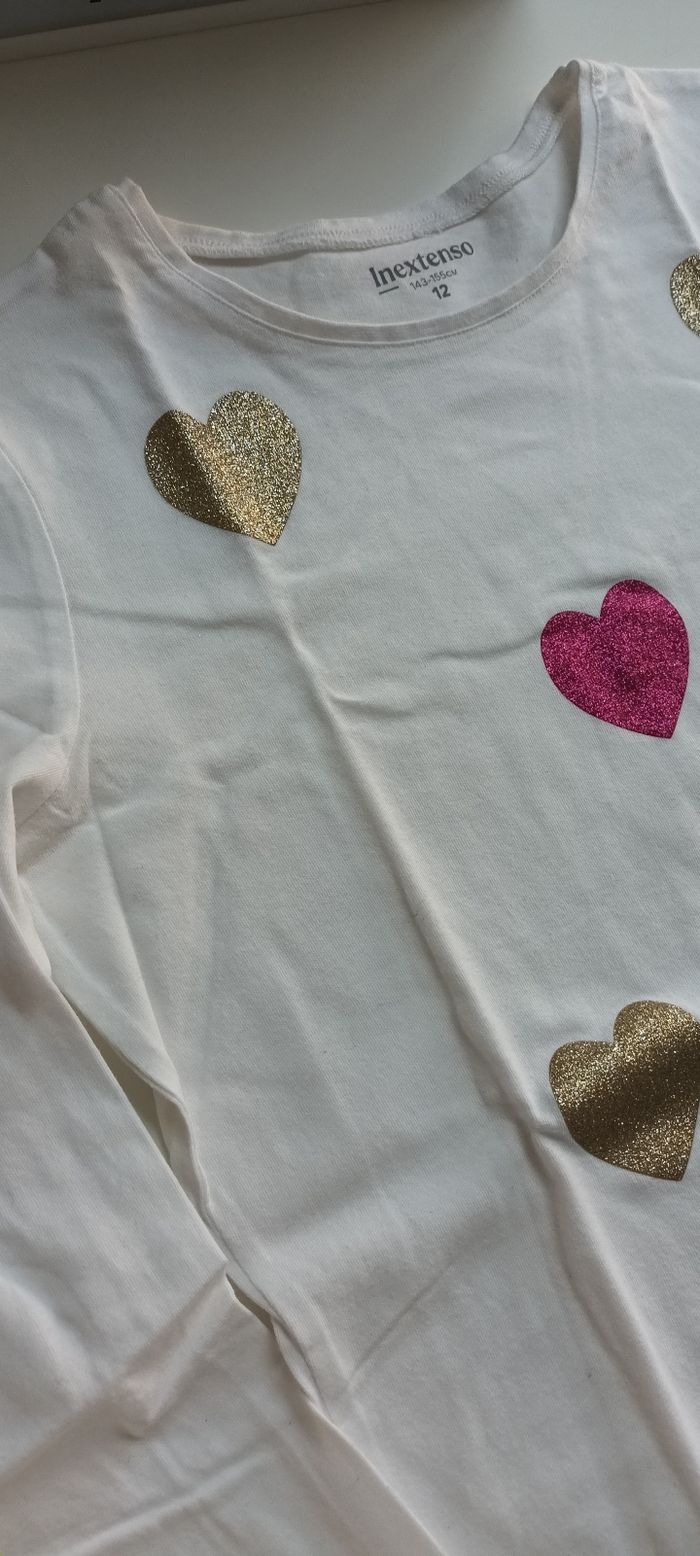 T-shirt coeurs - photo numéro 3
