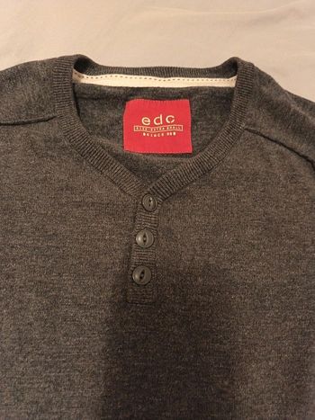 Pull gris EDC XS