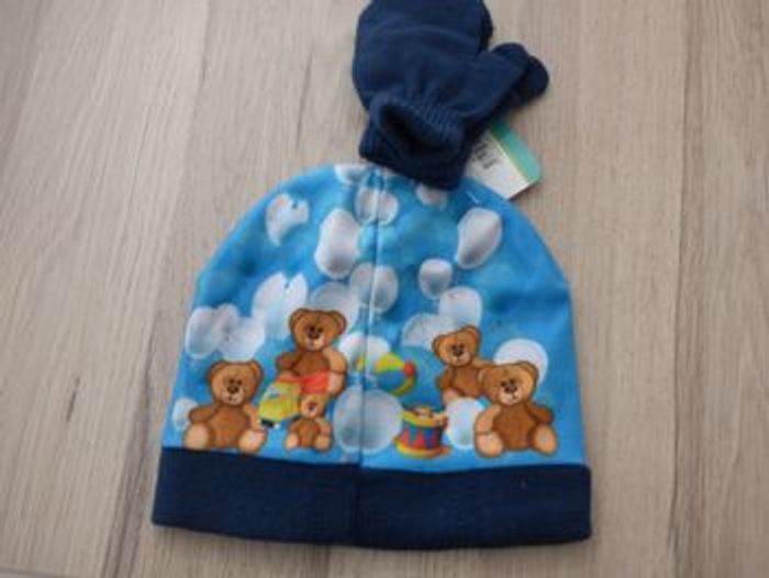 Bonnet plus moufles Mickey - photo numéro 2