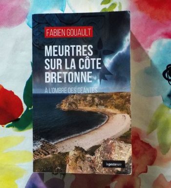 MEURTRES SUR LA CÔTE BRETONNE A l'ombre des Géantes de Fabien GOUAULT Ed. Le Geste Noir