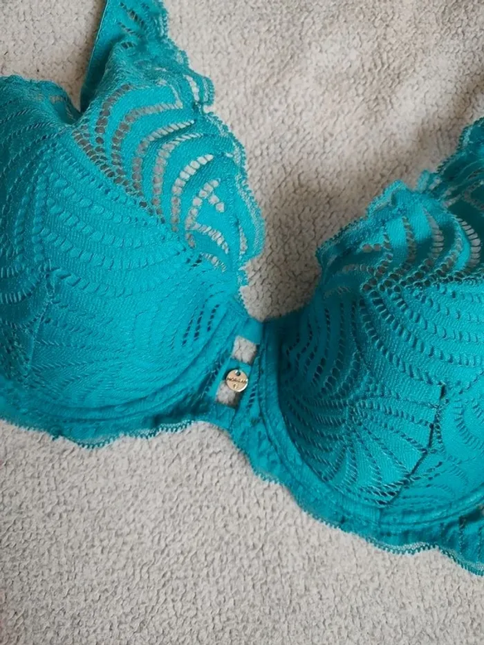 Soutien gorge paddé Turquoise 💙 - photo numéro 3