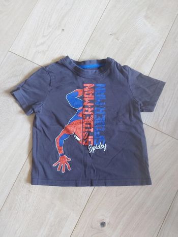 Tee-shirt Spiderman garçon Marvel 24 mois (78)