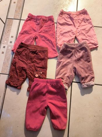 Lot de 5 pantalons 3 mois