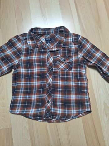 Chemise carreaux