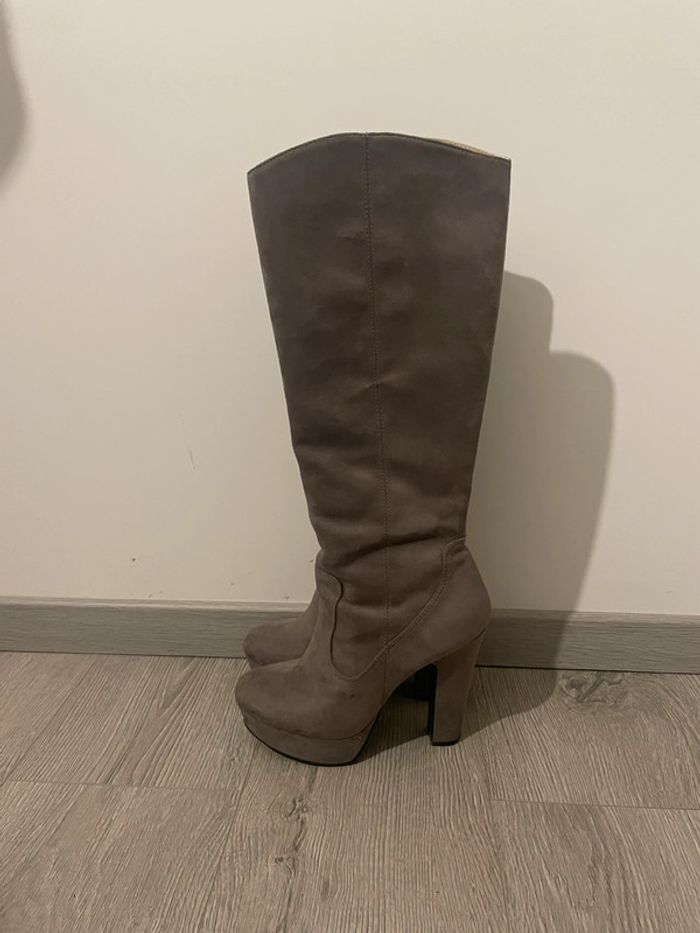 bottes haute gris primadonna pointure 37 - photo numéro 2
