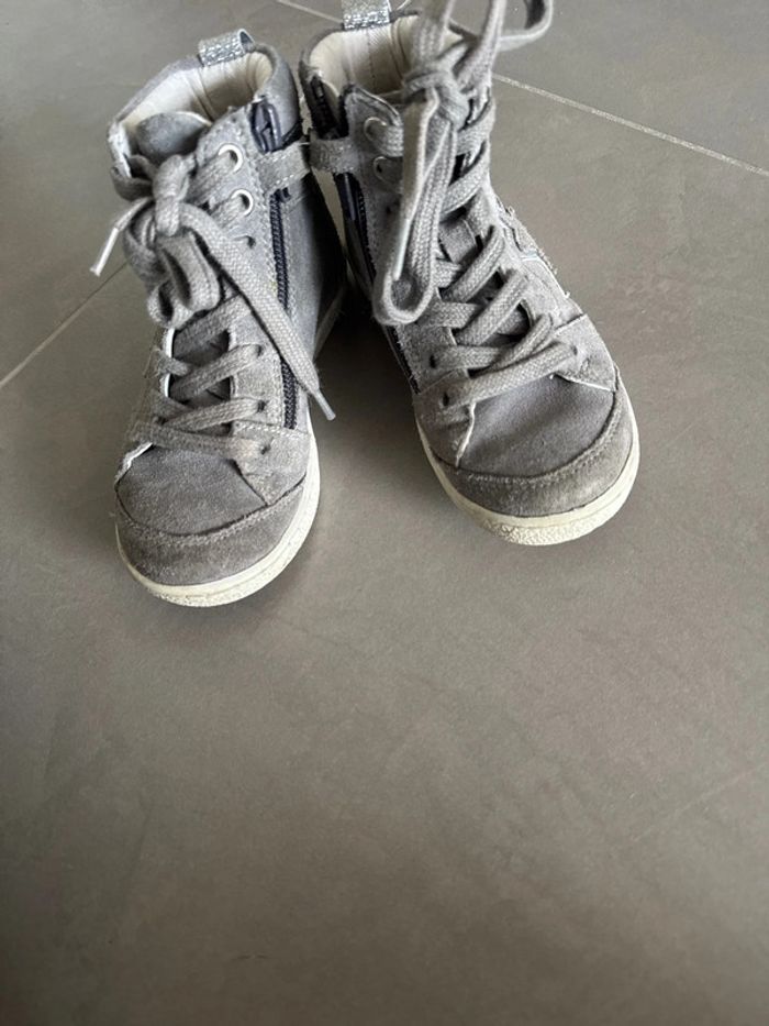 Verbaudet cahussure montant grise taille 26 - photo numéro 3