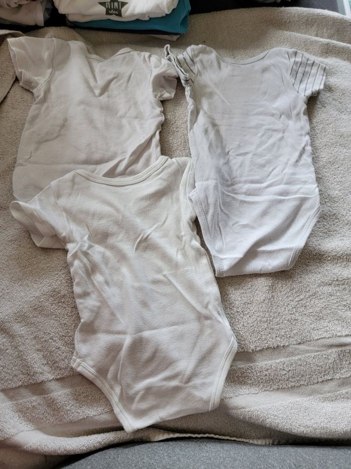 Lot de 7 bodies manches courtes 3 mois garçon - photo numéro 6