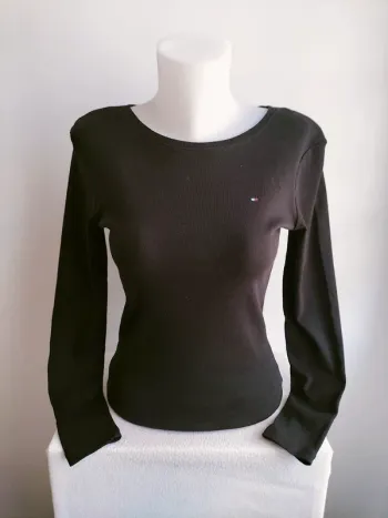 Pull Femmes Col Rond 100% Coton - Tommy Hilfiger - Taille M