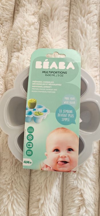 Fleur 🌸 multiportions Béaba 90ml Neuf