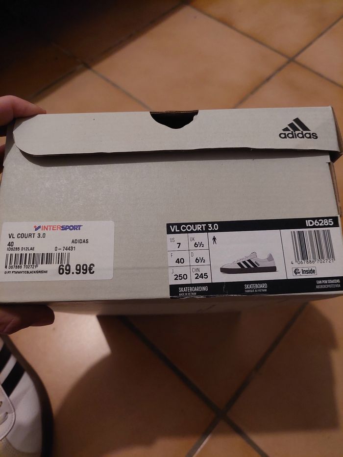 Baskets adidas VL Court - photo numéro 6