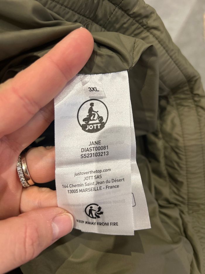 Doudoune Jott Kaki Jane XXXL - photo numéro 9