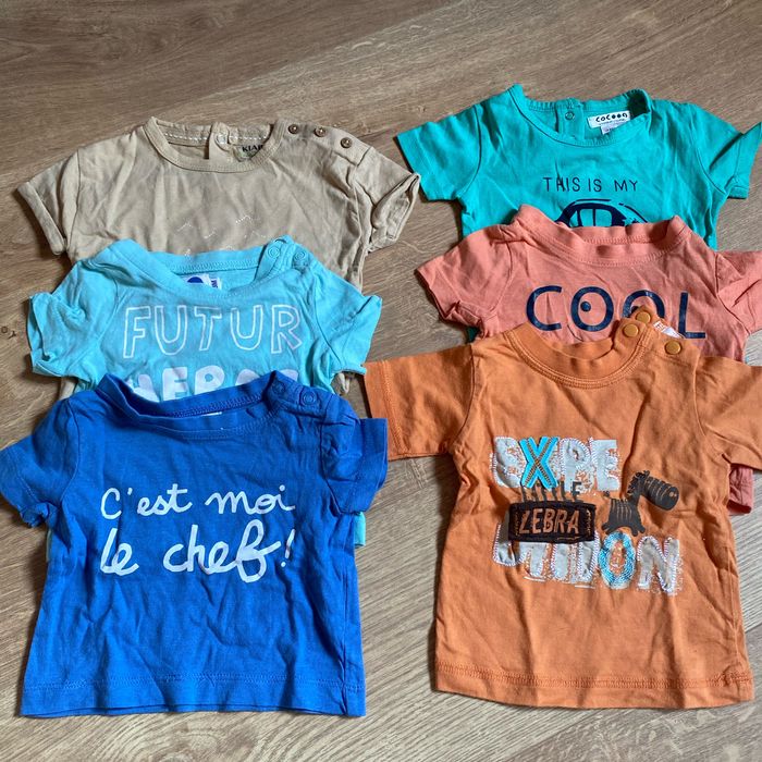 Lot t-shirt 3 mois