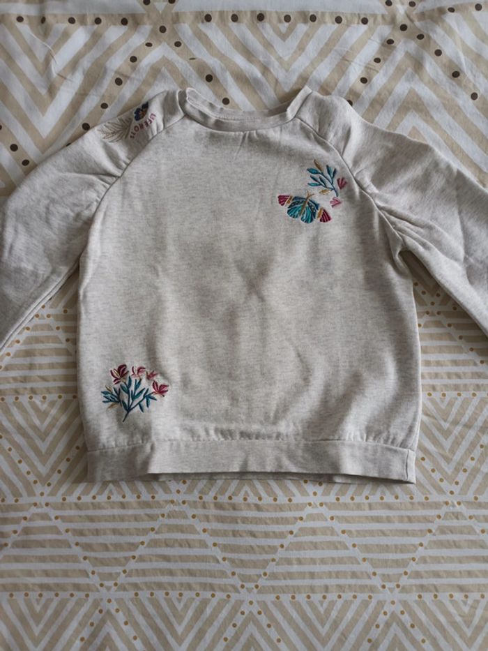 Sweat gris clair