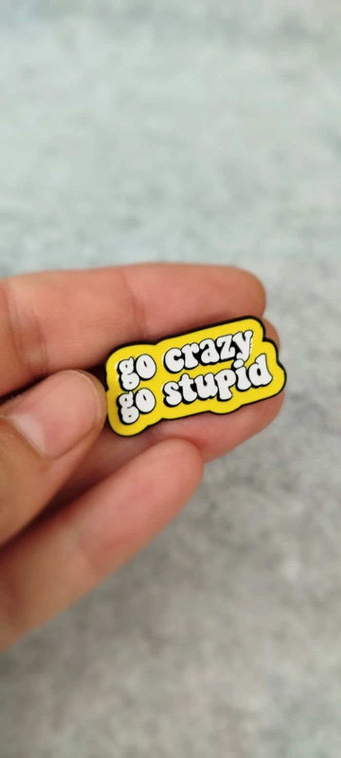 🍄 pin's go crazy - photo numéro 2