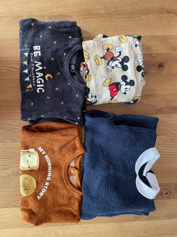 Lot pyjamas manches longues