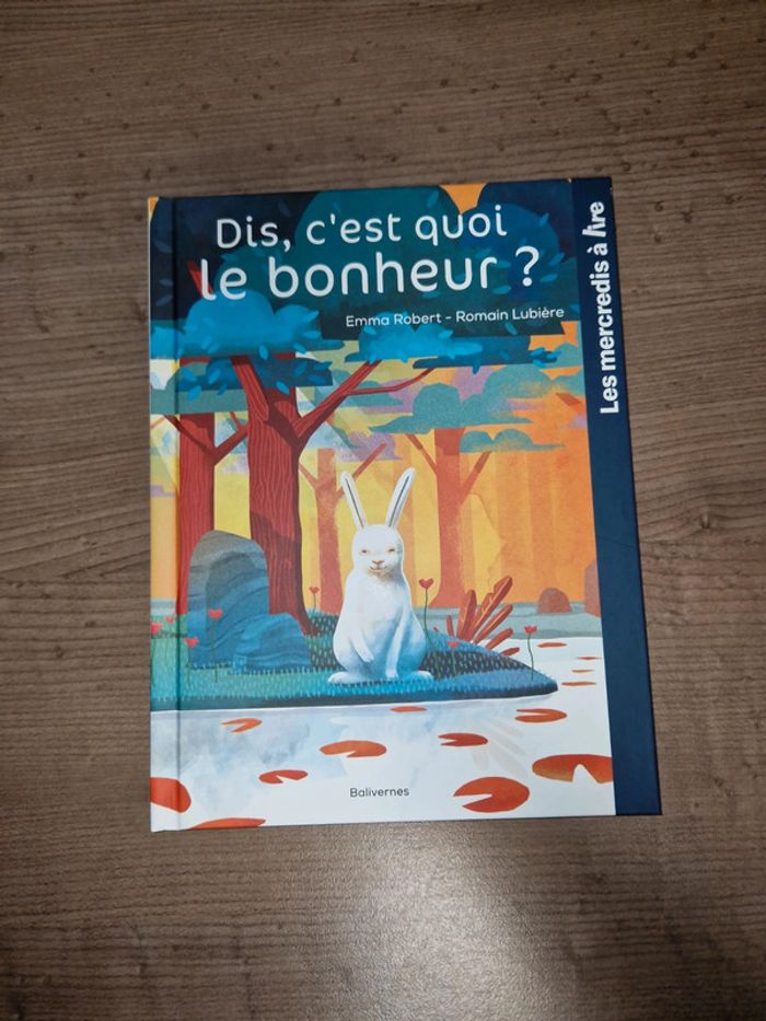 Livre Dis c'est quoi le bonheur?