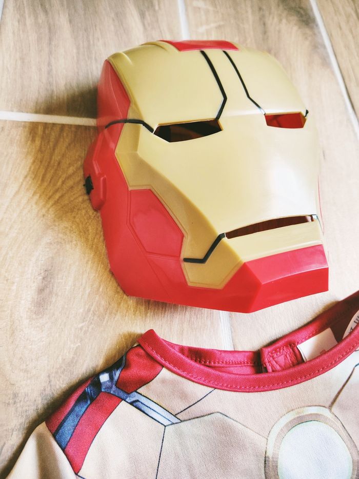 💫Déguisement /costume avec masque Iron man Marvel Avengers pour enfant - photo numéro 3