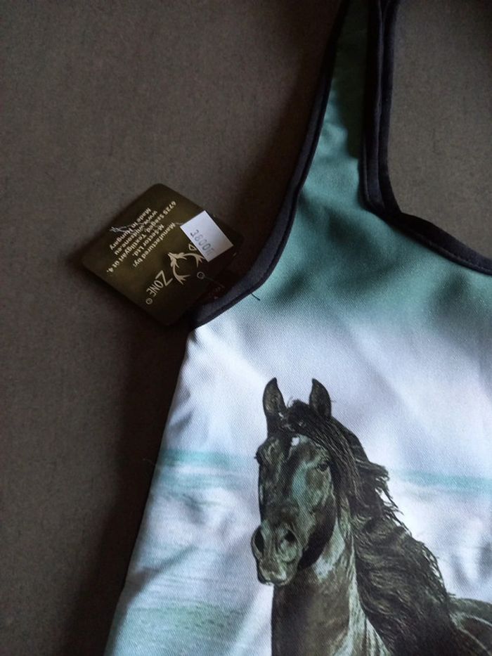 Sac bandoulière impression cheval neuf - photo numéro 4