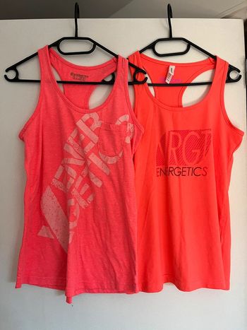 Lot de 2 débardeurs energetics