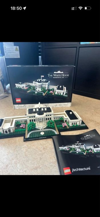 Lego architecture White house