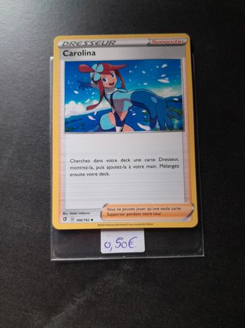 Carte Pokémon Carolina 166/192